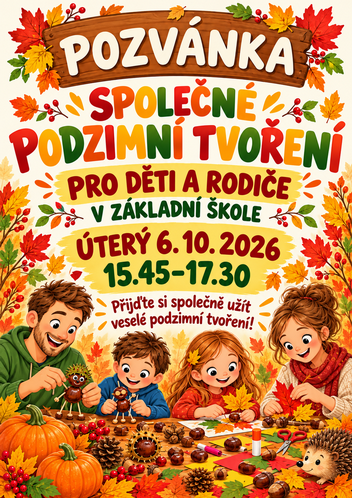 POZVÁNKA NA TVOŘIVÉ ODPOLEDNE